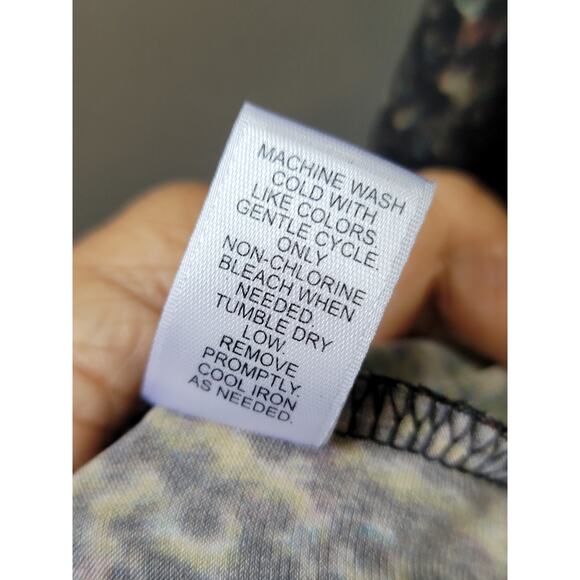 Cato Woman Dress Plus Size 24W Multicolor Abstract Pattern Stretch Casual - Picture 9 of 12